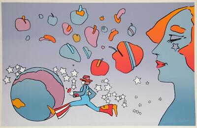Peter Max, 76 Pullover, Siebdruck, Unterzeichnet Und Nummeriert IN Bleistift