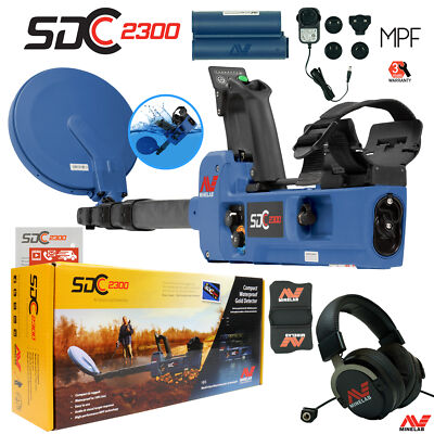 Minelab SDC 2300 All Terrain Gold Metal Detector Pulse Indication Prospecting