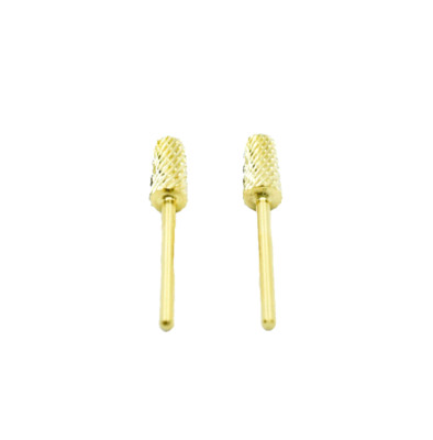 Startool Acrylic Nail Drill 3/32 STXX Extra 2X Coarse (3-in-1) Gold *( 2 Pieces)