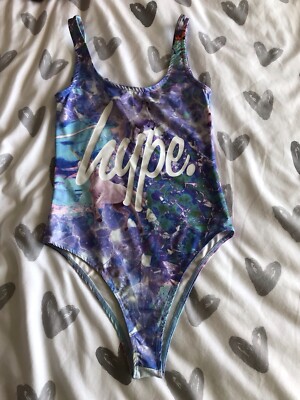 Girls Age 13 Years Hype Unicorn Swimming Costume UK