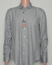 Boss Hugo Boss 10616 NEW Men's Slim Fit Cotton Bamboo Long Sleeve Shirt 148