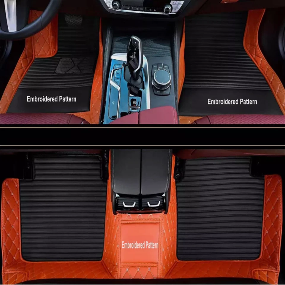 For Chrysler Car Floor Mats Custom Crossfire 200 300 Auto Carpets Liner Rugs RHD Foto 2 de 4