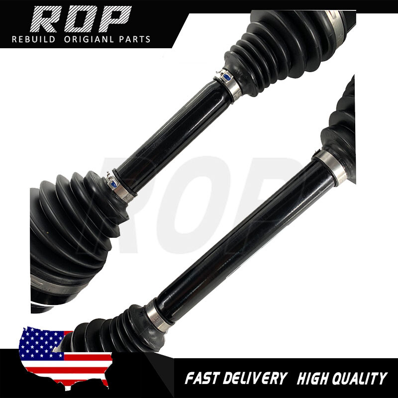 New Front CV Axle Drive Shaft Left Right Pair Bentley Continental 2003-2012 