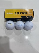 Wilson Ultra 500 Pack Of 3 Distance Golf Balls