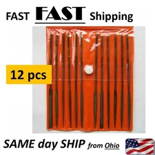 Jewelers / Small Project / Hobby -File Set 12 files different shapes metal files