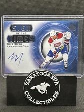 2021 SP Authentic Hockey Sign Of The Times Tyler Toffoli Montreal Canadiens Auto