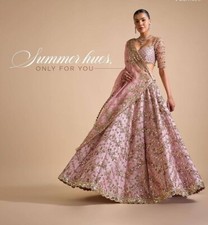 INDIAN BRIDAL LEHENGA CHOLI PARTY WEAR CHOLI LEHNGA BOLLYWOOD DESIGNER DRESS EID