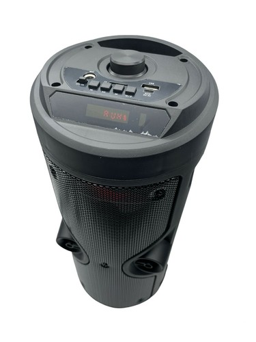 CASSA PORTATILE Ricaricabile AMPLIFICATA BLUETOOTH RADIO USB MUSICA SD MICROFONO - Foto 5 di 8