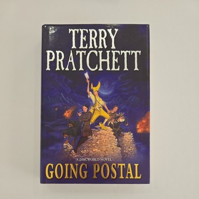 Terry Pratchett Going Postal UK 1st Edition 1st Printing 2004 HC DJ