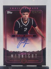 2023-24 Topps Midnight - Stroke of Midnight Autographs Cameron Johnson. #rd /199