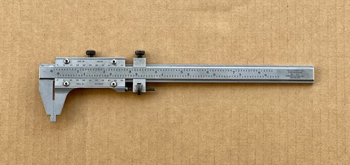 Starrett 8" Inch Vernier Caliper No. 123