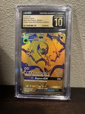 CGC 10 PRISTINE Lunala GX 2019 Black Star Promo SM103a Pokemon Card
