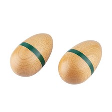 Eggs Shakers, Profession Wooden Egg Maracas Shakers For Adults, Natural Big