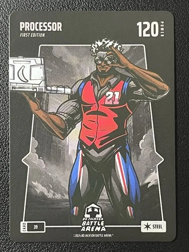 2024 Bo Jackson Battle Arena Joel Embiid Processor Steel First Edition #39