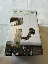 Magnetic Wireless Car Mount with Cooling Fan, Suction Cup, Universal