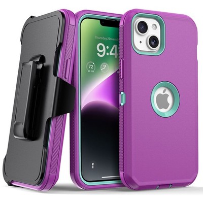 For Apple iPhone 14/Plus/Pro/14 PRO MAX Case Cover Hybrid / Kickstand Belt Clip