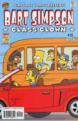 #ad Simpsons Comics Presents Bart Simpson #15 VF; Bongo Mooning Cover w BagBoar $8.98