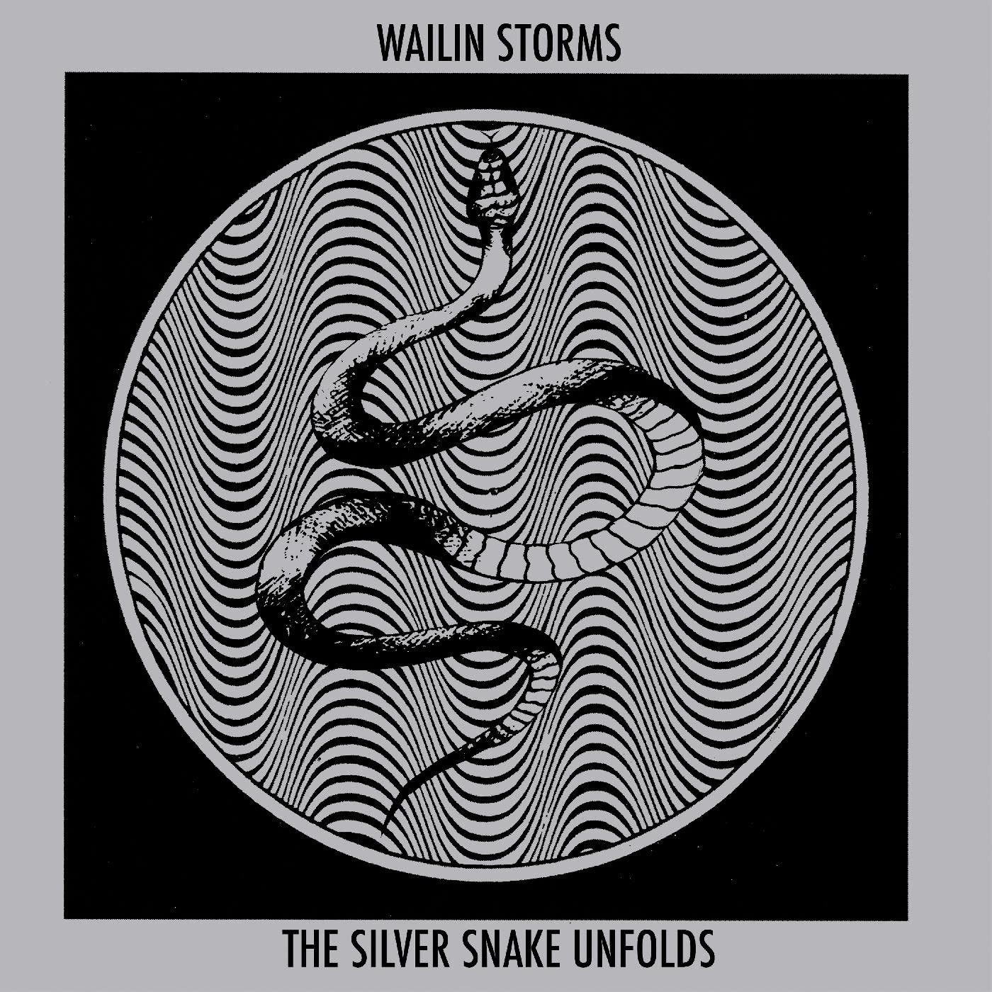 Wailin Storms The Silver Snake Unfolds (CLEAR WITH BLUE COLOR-IN-COLO (Vinyl LP)