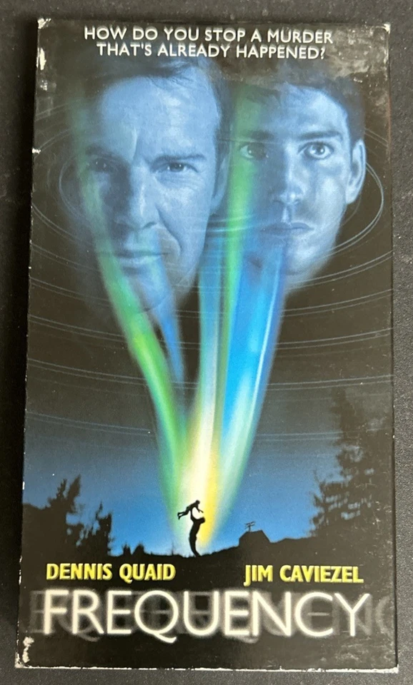 Frequency VHS Dennis Quaid Jim Caviezel Andre Braugher Elizabeth Mitchell (Used) Foto 3 de 4