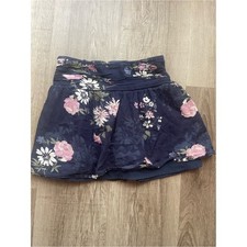 abercrombie kids Navy Smocked Waist Skirt Skort size 7/8