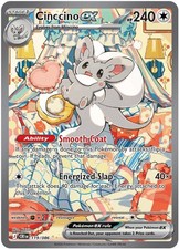 Pokemon Cinccino ex Chaos Rising[CRI-119/086] on eBay
