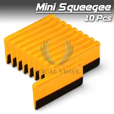 10x Mini Felt Edge Squeegee Scraper Vinyl Wrap Decal Application Car Tool