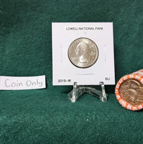 2019-W Lowell National Park Quarter West Point Mint Uncirculated.