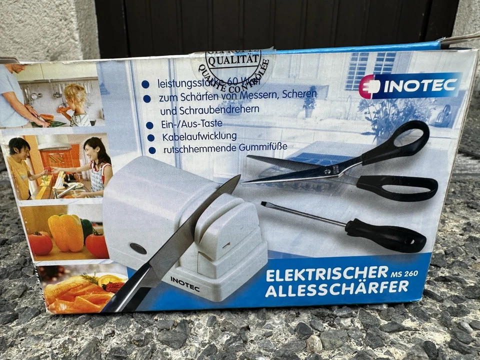 ELEKTRISCHER ALLESSCHÄRFER MS 260 von INOTEC  NEU/OVP