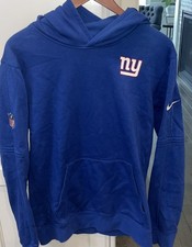 Nike Youth New York Giants Nike Royal Blue Pullover Hoodie - Size XL