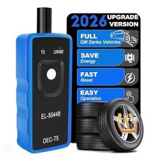 TPMS Relearn Tool for GM, TPMS Reset Tool, TPMS Programming T Size: No Battery