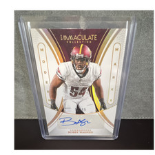 2025 Panini Immaculate Modern Marks Bobby Wagner Auto #MM-BWR /99 Commanders