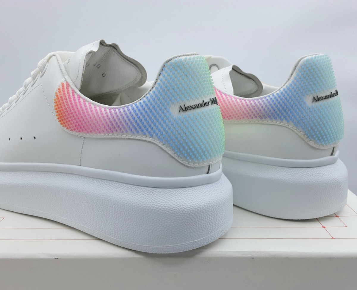 Alexander McQueen Oversized Larry women's sneakers white/multi EU