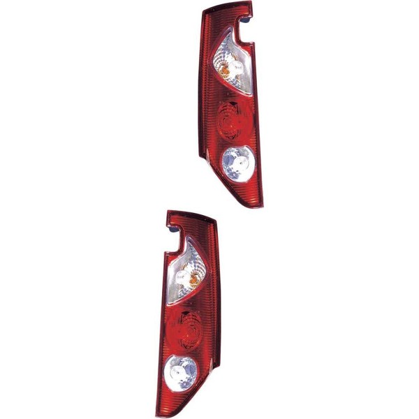 RüCkleuchten Heckleuchten Set Weiß Rot FüR Renault Kangoo/Grand KW0/1_ FW0/1_-image