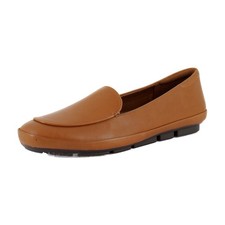 Naturalizer Bashful Women's Loafers Slip-Ons Cider Spice Brown Leather