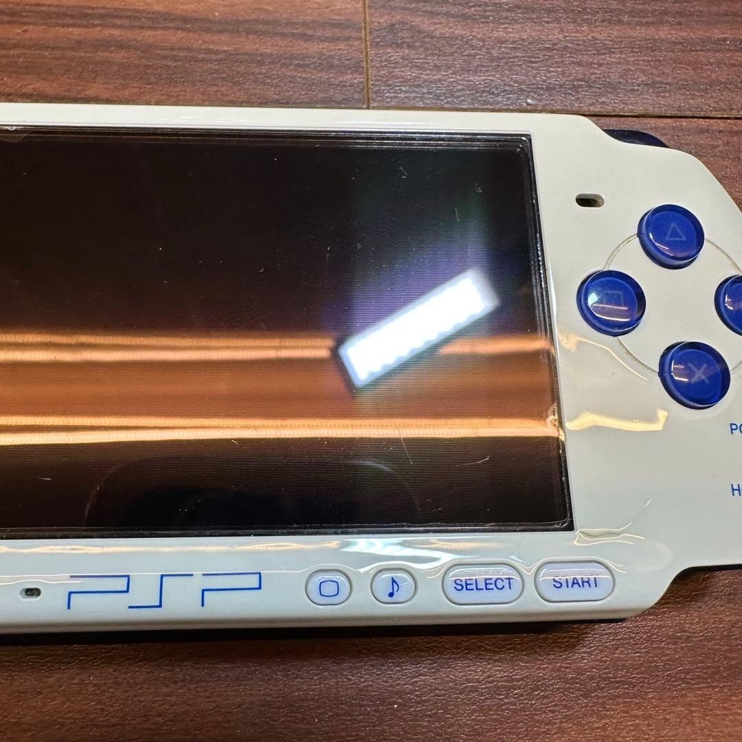 Sony PSP 3000 Value Pack White & Blue Handheld System for sale