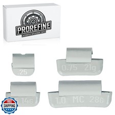 Upgraded Clip On Wheel Weights kit for Steel Rims 120 PCS 0.25oz/0.5oz/0.75oz