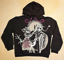 Disney The Nightmare Before Christmas Jack Skellington Graphic Pullover Hoodie L