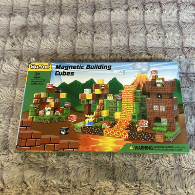  Magnetic Blocks - Build Mine Magnet World Kids Games Magnetic Building Toys 