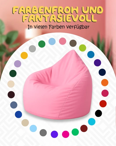 PatchHome Sitzsack XL- Jumbo Sitzkissen Bodenkissen Kinder und Erwachsene - Bild 202 von 203