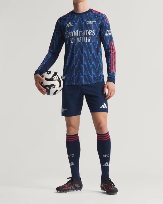 Adidas Arsenal FC 2025 / 2026 Away Authentic Soccer Jersey JJ1834