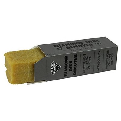 Black Diamond Skateboard Griptape Cleaner - Dirt Remover Gummy Cube - Erase