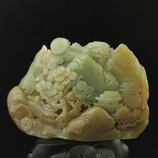 翡翠　馬　猿　緑 糸魚川翡翠 勾玉 獣型 】 国産 天然石 糸魚川産翡翠 ひすい