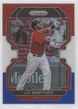2022 Panini Prizm Tier II Red White & Blue Prizm JD Martinez #123 z5b