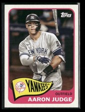 Aaron Judge 2021 Topps 1965 Topps Redux #T65-33 New York Yankees