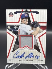 2025 Panini Stars and Stripes - Signature Materials Carter Shouse