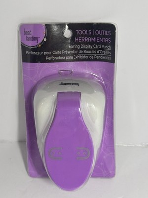 Bead Landing Earring, Display Card Punch New In Package!