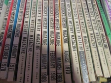 Alfred Hitchcock mystery magazines select an issue