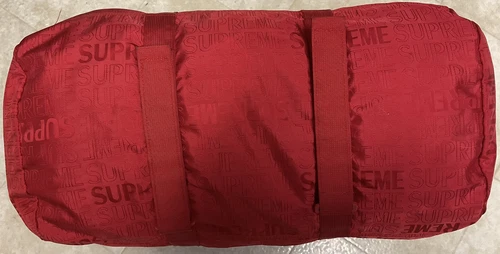 Sac de voyage Supreme Red Cordura Nylon SS19