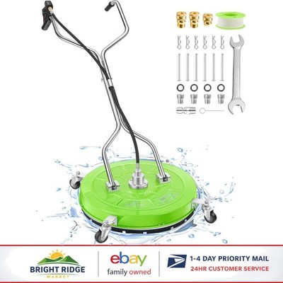 Commercial Grade 24 Inch Pressure Washer Cleaner for Concrete and Sidewalks