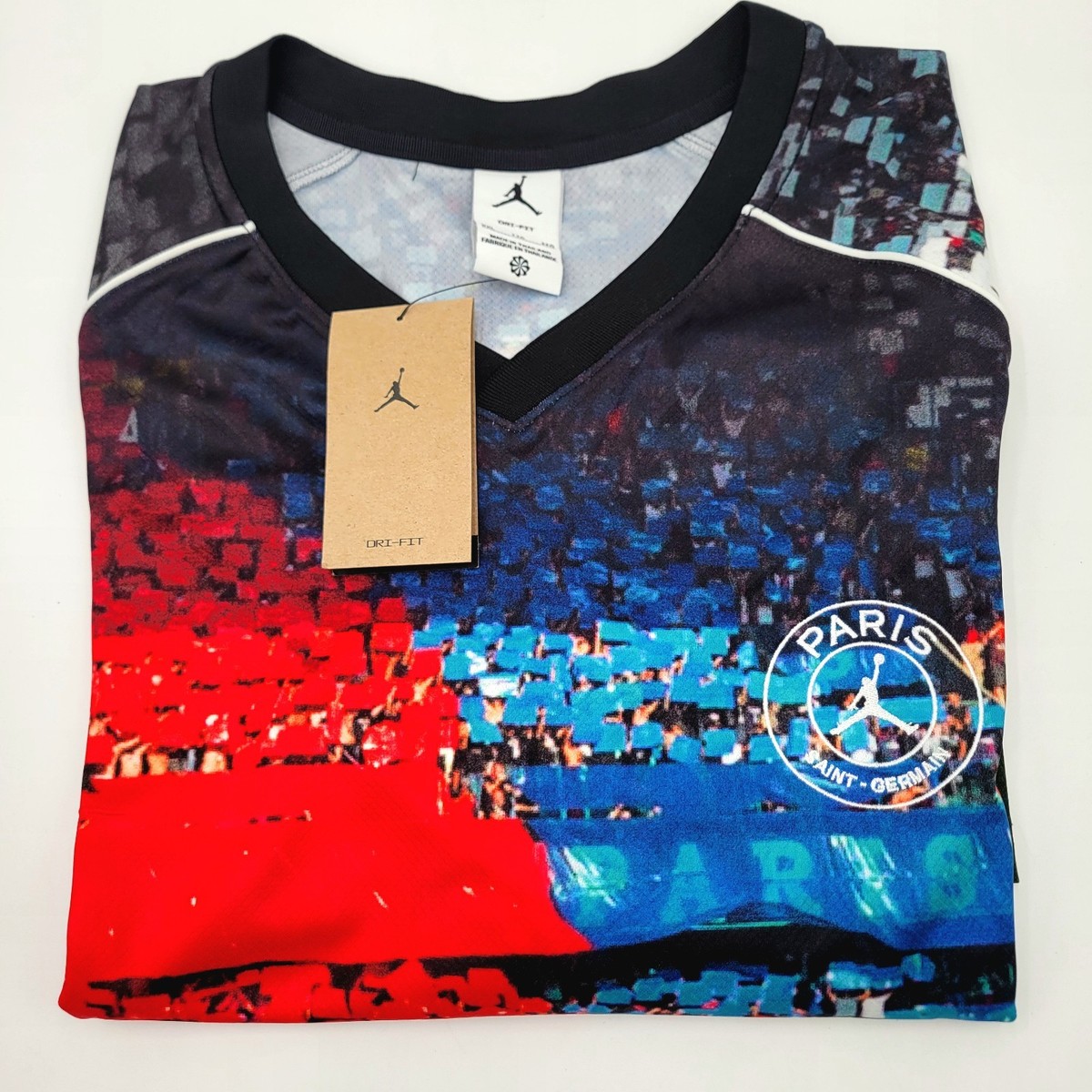 Nike Jordan Paris Saint Germain Men's PSG Jersey Top 2XL HV3419